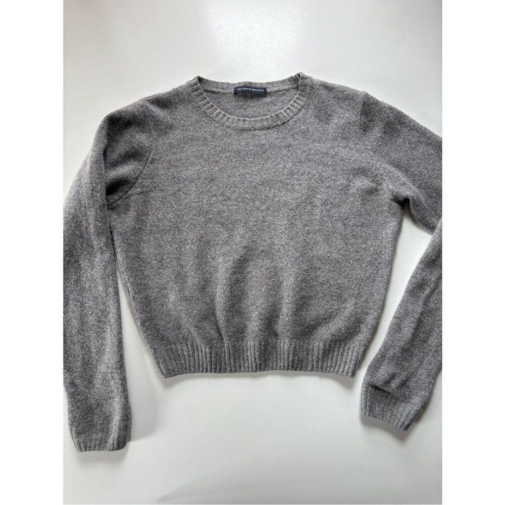 Brandy Melville Grey Wool Blend Sweater